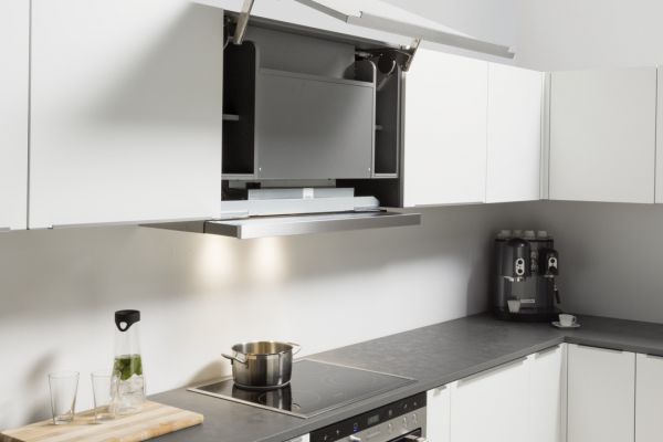 NK20050 Schwebeklappenschrank fuer Abzugshaube HWUL