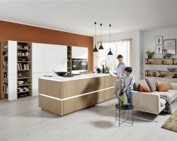 NK23790 Tavola   Eiche Pinot   Soft Lack   Arcticweiss