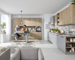 NK23801 Tavola   Eiche Pinot   Soft Lack   Papyrusgrau
