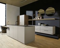 NK28013 Soft Lack   Lava   Tavola   Eiche Barolo