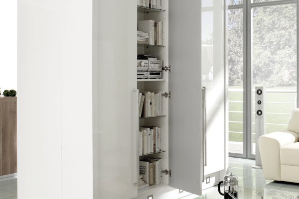 NK9276 Seitenschrank mit Glastuer
