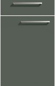 Soft Lack 76N   Black Green softmatt